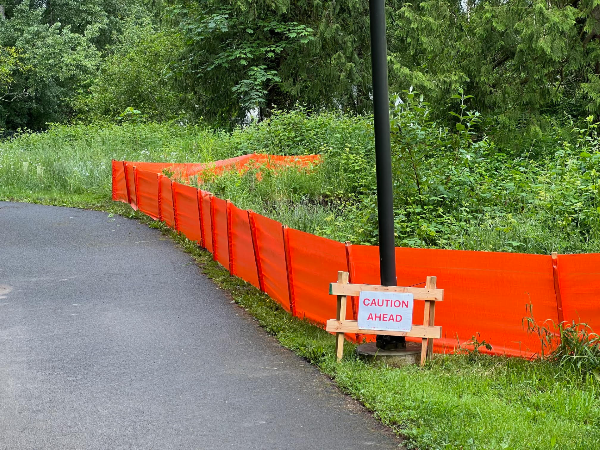 Jemtegaard Pedestrian Path Fencing